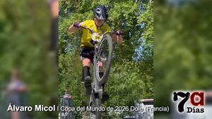 Álvaro Micol se mide en Francia con la élite mundial de trialbici