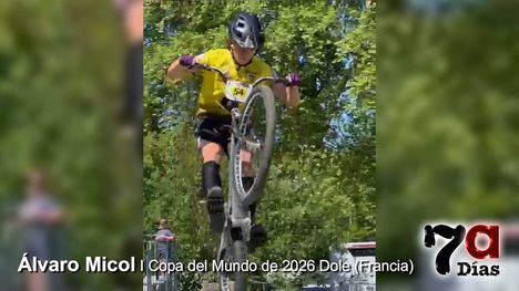 Álvaro Micol se mide en Francia con la élite mundial de trialbici