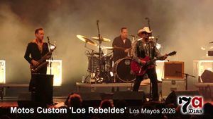 Los Rebeldes cierran la XXXIV Motos Custom con sus grandes éxitos