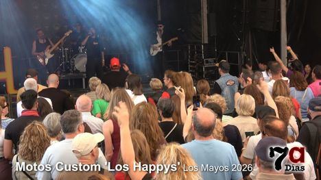 Los Happys cierran con una fiesta musical la XXXIV Motos Custom