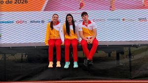 Daniela Sánchez, nuevo récord regional Sub16 en los relevos 4x100