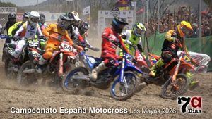 Los mejores pilotos de motocross se reúnen en Alhama por Los Mayos