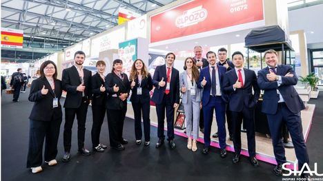 El equipo de ElPozo Alimentación, durante su participación en la feria SIAL Shanghái