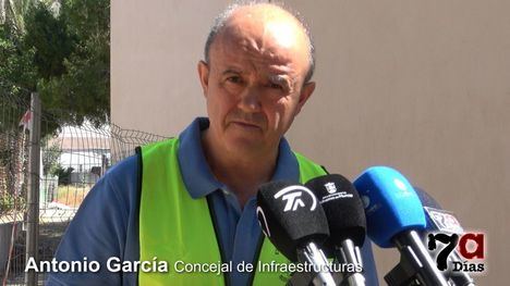 Antonio García piensa que en junio podrían acabar las obras de la Plaza del Ayuntamiento