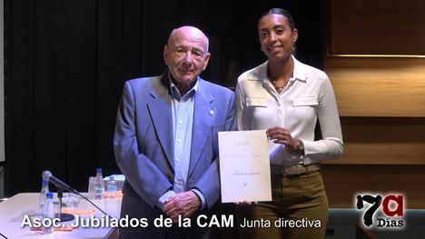 Jubilados de la CAM celebran una junta en Alhama, donde nació la caja en 1902
