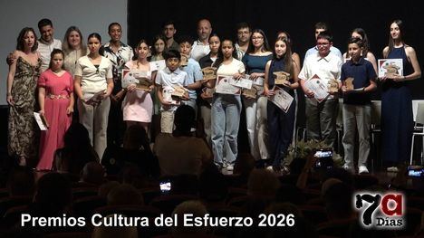 La Casa de la Cultura acoge la gala de los premios al esfuerzo de los estudiantes