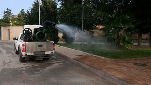 Fumigación de espacios verdes en la madrugada del próximo viernes