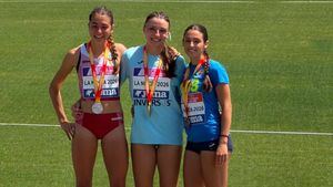 Daniela Sánchez, campeona de España Sub16 en 300ml