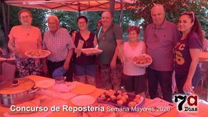 Dulce final a la Semana de los Mayores con el concurso de postres