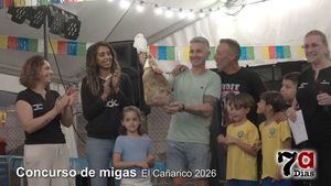 El Cañarico abre sus fiestas patronales con migas, regalos y baile