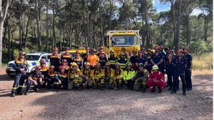 Protección Civil forma a sus voluntarios para otro verano de alto riesgo en Sierra Espuña