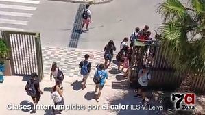 El IES Valle de Leiva suspende las clases otra vez a falta de un día para acabar este curso