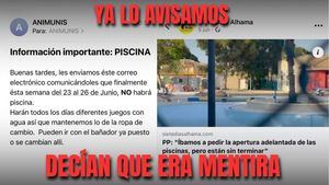 PP: “PSOE, IU y Sibina dejan a la Escuela de Verano sin piscina en plena ola de calor”