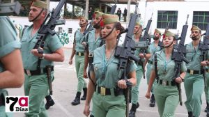 La Legión inicia en Alhama sus desfiles de Semana Santa