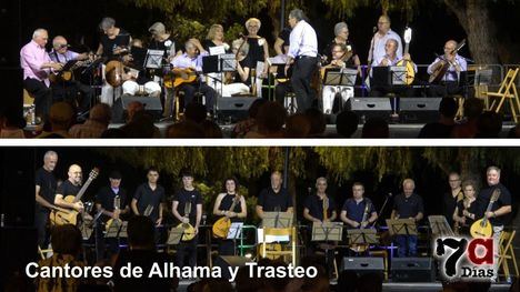 Cantores de Alhama y la Escuela Trasteo abren el ciclo de Música en los Jardines
