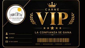 El Consejo Escolar del IES Valle de Leiva crea el Carné VIP