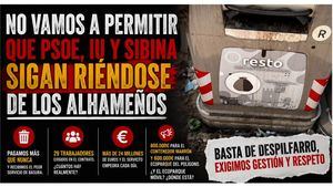 PP: “No vamos a permitir a PSOE, IU y Sibina que sigan riéndose de Alhama”
