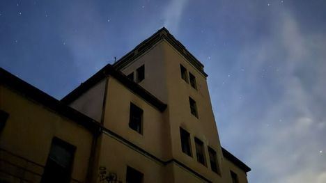 Incendio en el antiguo edificio del Sanatorio de Sierra Espuña