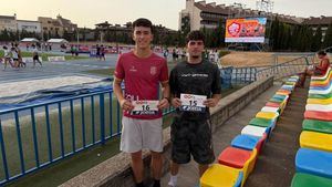 Dos atletas alhameños, en el Campeonato de España Sub20