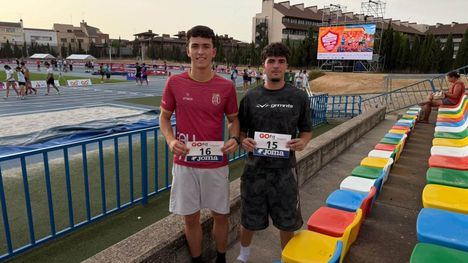 Dos atletas alhameños, en el Campeonato de España Sub20