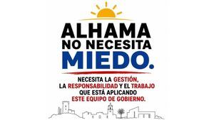 PSOE: “Ya está aquí la campaña de verano del PP de Alhama”