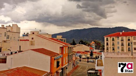 La lluvia deja este sábado 69,5 litros por m2 en Alhama