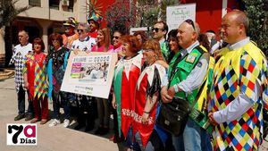 VÍDEO/FOT. Los Mayos viajan por toda España en el cupón de la ONCE