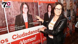 VÍD./FOT. C's Alhama inicia la campaña electoral del 26M