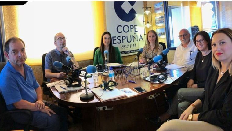 Los candidatos de todas las formaciones han participado en el debate de Cope Espuña