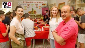 FOTOS Desayuno saludable en el Valle de Leiva para 'ecoalumnos'