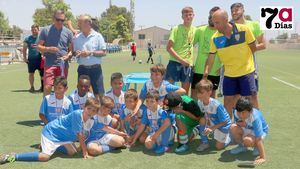 FOTOS El Alhama CF, subcampeón benjamín y la EF Alhama, tercero