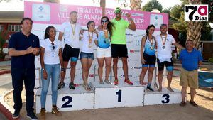 FOT. Alhama, fiesta del deporte con el Triatlón Popular y de la Mujer