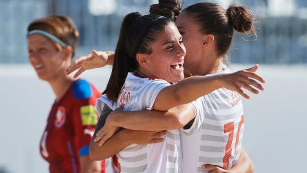 Fresneda juega la final europea de fútbol playa con la Selección