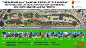 El Jardín de El Palmeral estrena un doble itinerario saludable