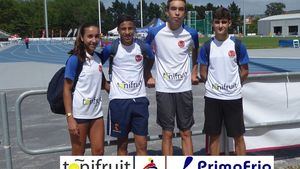 FOTOS Gran papel de nuestros atletas en el nacional Sub16 en Gijón