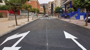 La avenida Cartagena abre al tráfico el próximo lunes