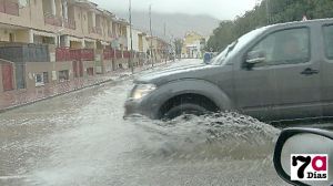 Las fuertes lluvias se desplazan hacia el sur de la Región