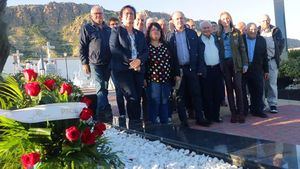 FOT. El PSOE de Alhama rinde homenaje a las víctimas del franquismo