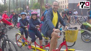 V/F Multitudinaria marcha ciclista para la mañana del domingo