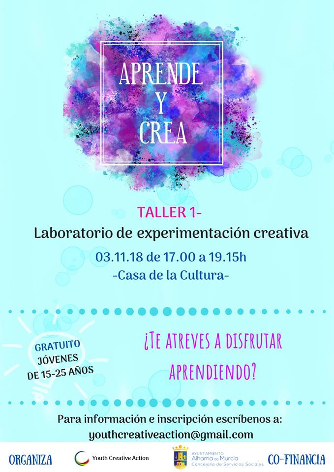 Ciclo de talleres educativos y artísticos 'Aprende y crea'