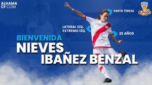 El Alhama CF ElPozo ficha a Nieves Ibáñez para la banda izquierda