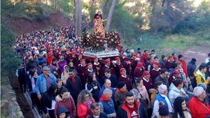 V/F Multitudinaria romería en honor a La Santa en Totana