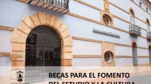 Cultura concederá seis becas para el fomento del estudio y la cultura