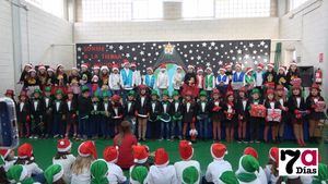 V/F Los alumnos de Primaria del Codorníu celebran la Navidad