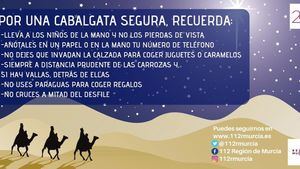 Seis consejos para una Cabalgata de Reyes segura para los niñ@s