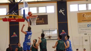 Derrota de los juniors del CB Alhama contra el Santo Ángel (105-57)