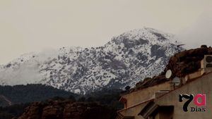 VÍDEO Aquí Gloria y después, nieve en Sierra Espuña