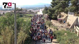 V/F La Romería de la Candelaria se anima con un domingo primaveral