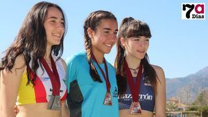 FOT. Cuatro alhameños, en el Campeonato de España Sub 18