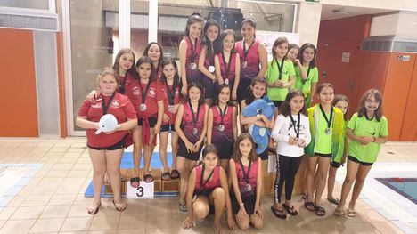 FOTOS Pleno de podios para las sirenas de SincroAlhama